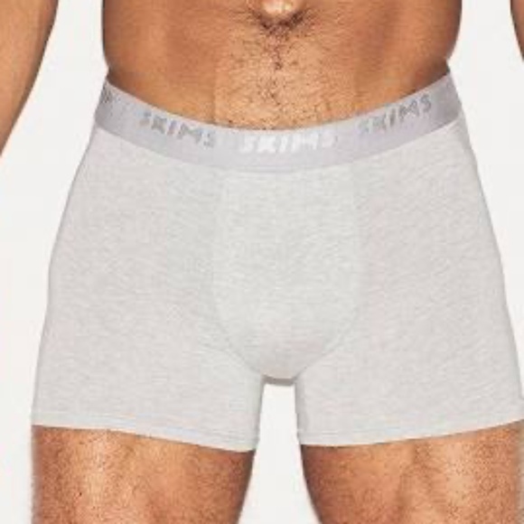 NIB - SKIMS 3" Inseam Men's Boxer Briefs - 3-pack - Size Medium - Heather Multi - Picture 4 of 7